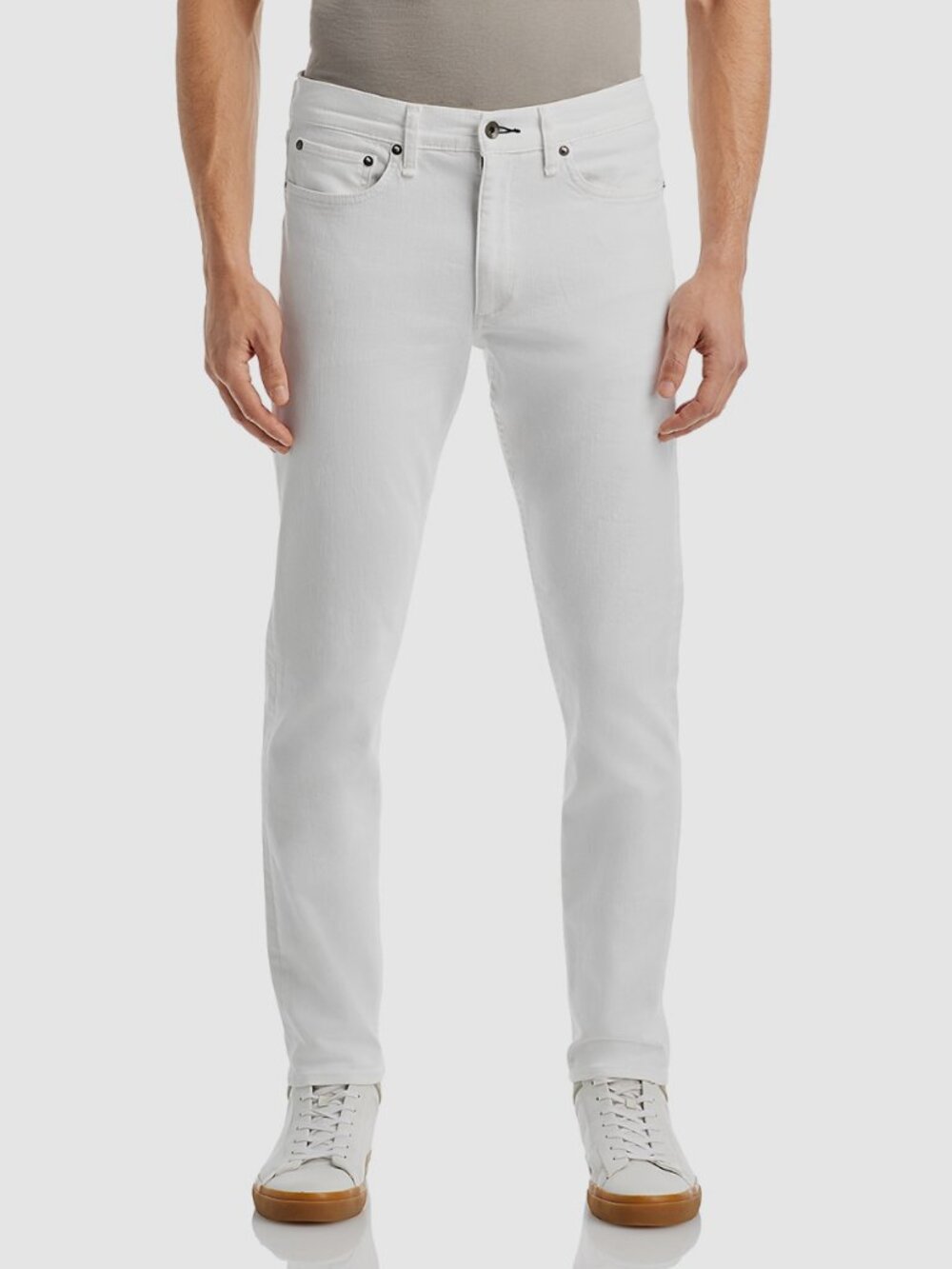 Rag & Bone Men's White Fit 2 Authentic Slim Fit Jeans Pants Size 36W x 32L